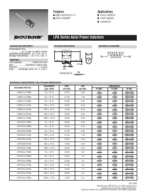 LPA0618-100KL Datasheet PDF Bourns, Inc
