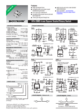 7814H-1-051 Datasheet PDF Bourns, Inc