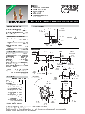 PDB185-GTR Datasheet PDF Bourns, Inc