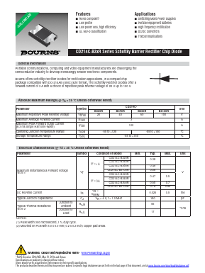 CD214C-B320R Datasheet PDF Bourns, Inc