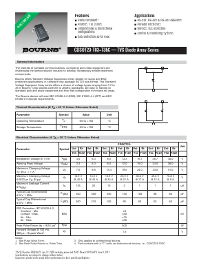 CDSOT23-T24 Datasheet PDF Bourns, Inc
