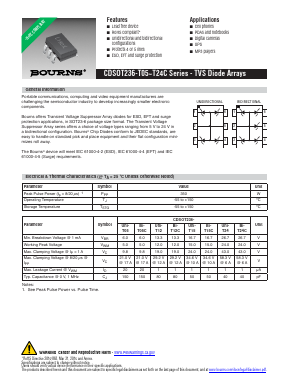 CDSOT236-T05C_ Datasheet PDF Bourns, Inc