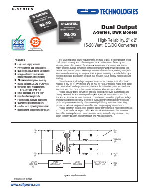 BWR-5/1500-D5A Datasheet PDF C and D TECHNOLOGIES