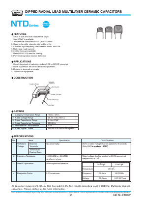 KTD251B685M99A0B00_ Datasheet PDF United Chemi-Con, Inc.