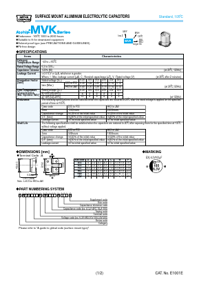 EMVK100ADA330ME55G Datasheet PDF United Chemi-Con, Inc.