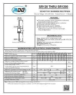 SR130 Datasheet PDF Jiangsu Yutai Electronics Co., Ltd