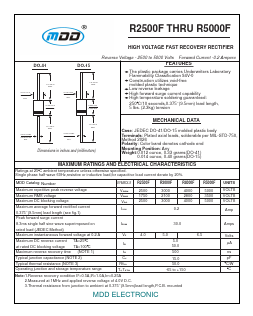 R4000F Datasheet PDF Jiangsu Yutai Electronics Co., Ltd