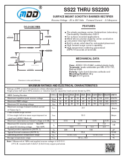 SS24 Datasheet PDF Jiangsu Yutai Electronics Co., Ltd