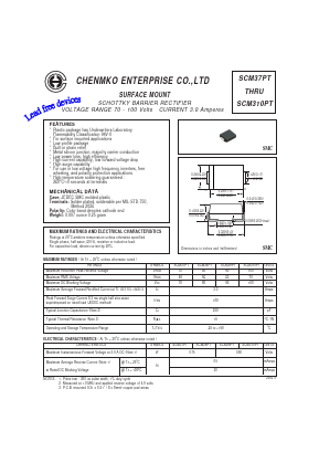 SCM38PT Datasheet PDF CHENMKO CO., LTD.