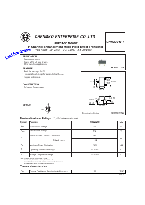 CHM2321PT Datasheet PDF CHENMKO CO., LTD.