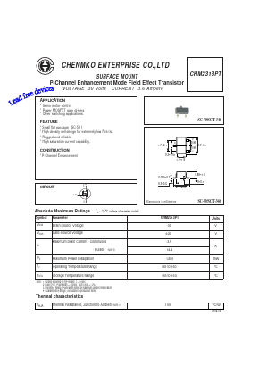 CHM2313PT Datasheet PDF CHENMKO CO., LTD.
