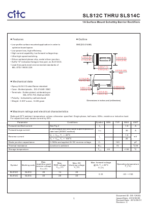 SLS12C Datasheet PDF Chip Integration Technology Corporation