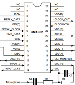 CMX882 Datasheet PDF CML Microcircuits