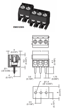 EM312306 Datasheet PDF Cooper Bussmann, Inc.