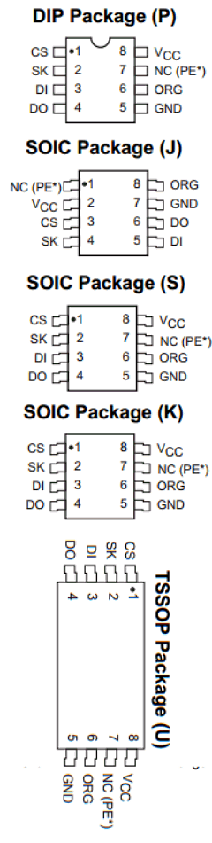 93C57 Datasheet PDF Catalyst Semiconductor => Onsemi