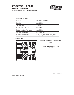 CP348 Datasheet PDF Central Semiconductor