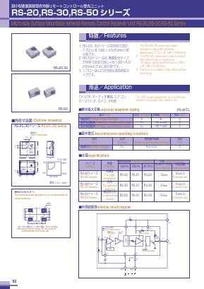 RS-21 Datasheet PDF CITIZEN HOLDINGS CO., LTD.