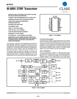 M-8880-01SM Datasheet PDF Clare Inc  => IXYS