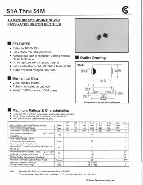 S1D Datasheet PDF Collmer Semiconductor