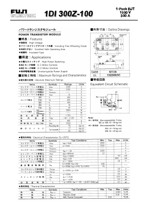 1DI300Z-100 Datasheet PDF Collmer Semiconductor