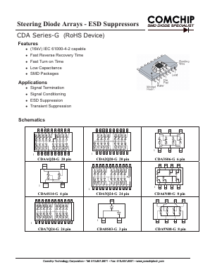 CDA8S03-G Datasheet PDF ComChip