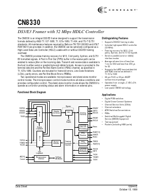 CN8330EPJD Datasheet PDF Conexant Systems