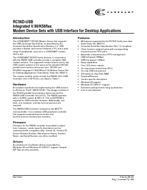 R6764-63 Datasheet PDF Conexant Systems