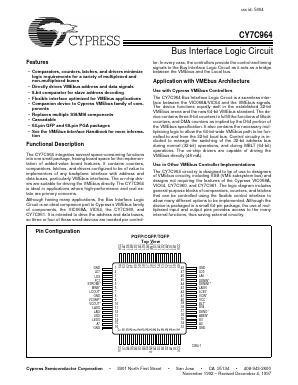 CY7C964-GM Datasheet PDF Cypress Semiconductor