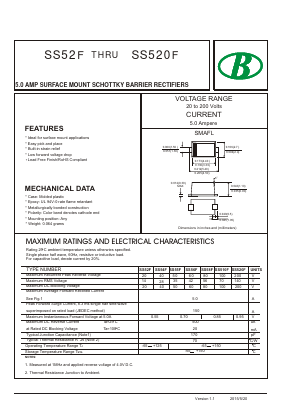 SS52F Datasheet PDF Nanjing International Group Co