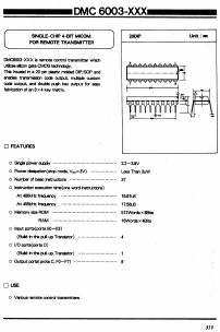 DMC6003-1F5 Datasheet PDF Daewoo Semiconductor