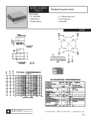 DS0319 Datasheet PDF DAICO Industries