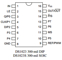 DS1023-025 Datasheet PDF Dallas Semiconductor -> Maxim Integrated