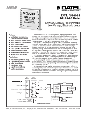 DTL2A-LC Datasheet PDF  DATEL Data Acquisition products 