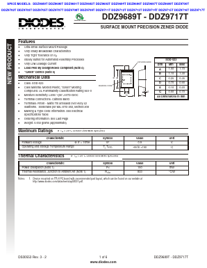 DDZ9690T Datasheet PDF Diodes Incorporated.
