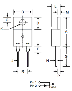 SBL1030L Datasheet PDF Diodes Incorporated.