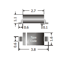 1N4148W Datasheet PDF Diotec Semiconductor Germany 