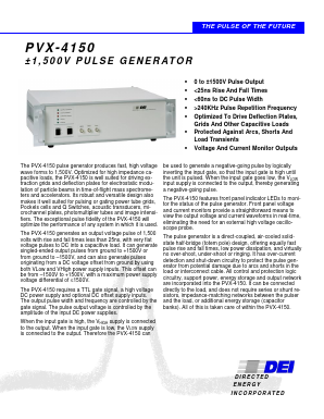 PVX-4150 Datasheet PDF Directed Energy, Inc. An IXYS Company