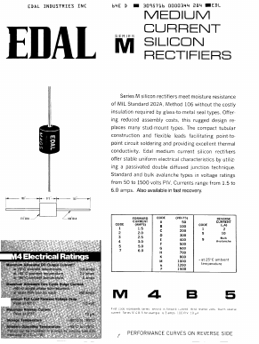M1F5 Datasheet PDF Edal Industries, Inc.