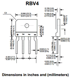 RBV-401 Datasheet PDF Electronics Industry