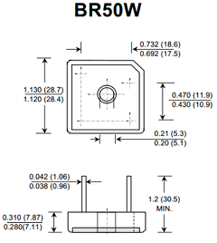 BR3510W Datasheet PDF Electronics Industry