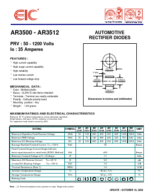 AR3510 Datasheet PDF Electronics Industry