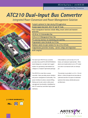ATC210 Datasheet PDF Emerson Network Power