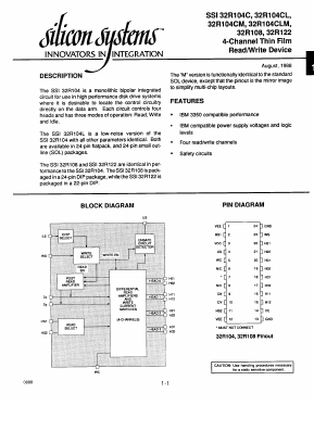 SSI32R104C-CL Datasheet PDF ETC