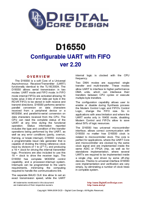 D16550 Datasheet PDF ETC