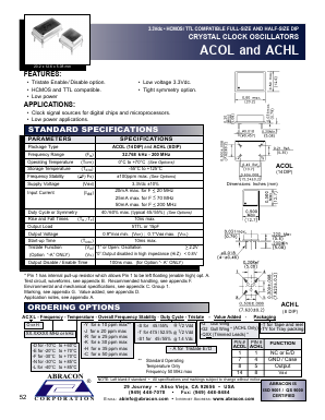 ACHL Datasheet PDF ETC