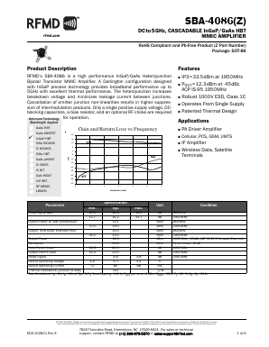 SBA-4086Z Datasheet PDF ETC