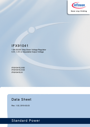 IFX91041EJV50 Datasheet PDF ETC