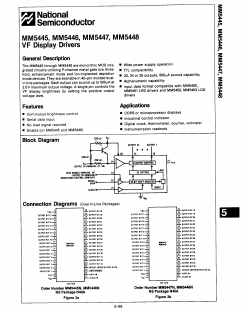 MM5448 Datasheet PDF ETC