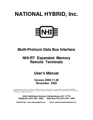 NHI-15191RT Datasheet PDF ETC