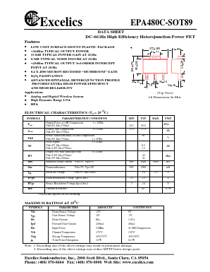 EPA480C-SOT89 Datasheet PDF ETC